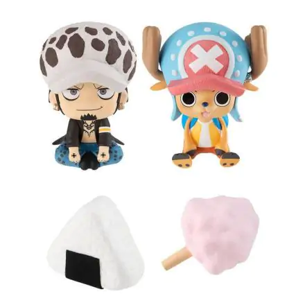 One Piece Look Up Trafalgar Law & Tony Tony Chopper LTD Ver. PVC szobor figura csomag 11 cm termékfotó