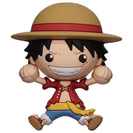 One Piece Luffy 3D hűtőmágnes termékfotó