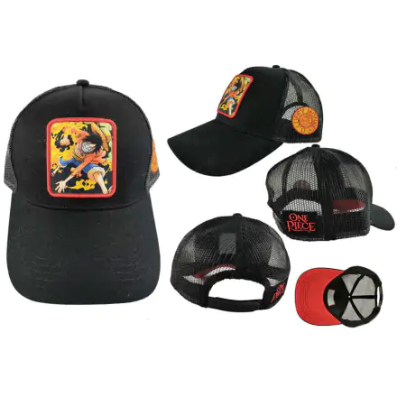 One Piece Luffy Attack felnőtt baseball sapka termékfotó