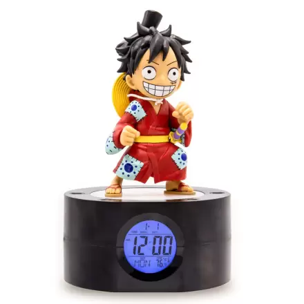 One Piece Wecker mit Leuchtfunktion Ruffy 18 cm termékfotója