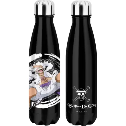 One Piece Luffy Gear 5 Black Thermo vizespalack kulacs termékfotó