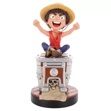 One Piece Luffy kontroller/telefon tartó Cable Guy figura 20cm termékfotója