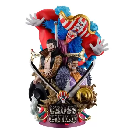 One Piece Petitrama DX Logbox Re Birth 03 Cross Guild PVC Mini szobor figura 15 cm termékfotó