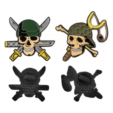 One Piece Pins Zoro & Usopp 2 db-os kitűző csomag termékfotója