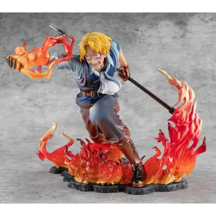 One Piece Portrait of Pirates Fire Fist Inheritance Sabo figura 14cm termékfotó