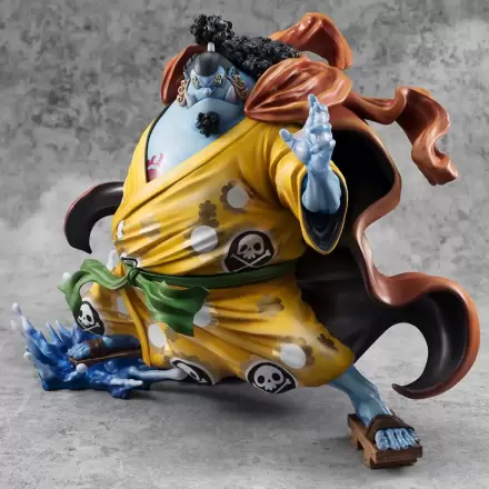 One Piece Portrait Of Pirates SA-MAXIMUM Knight of the Sea Jinbe Limited Reprint PVC szobor figura 25 cm termékfotója