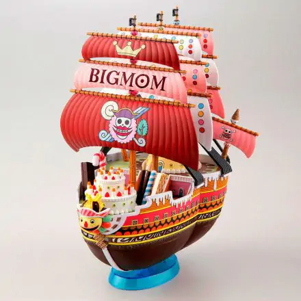 One Piece Queen-Mama-Chanter Ship modell készlet figura 15cm termékfotó