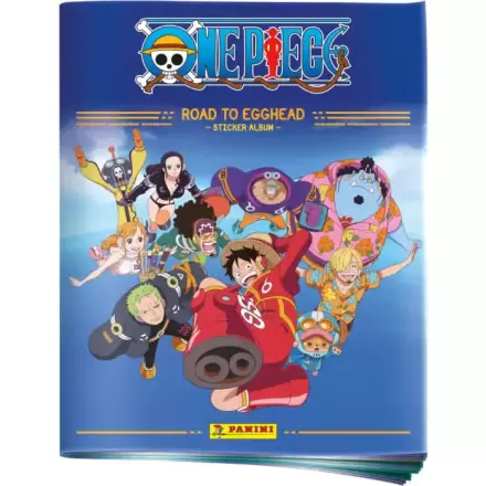 One Piece: Road to Egghead matrica album német nyelvű termékfotó