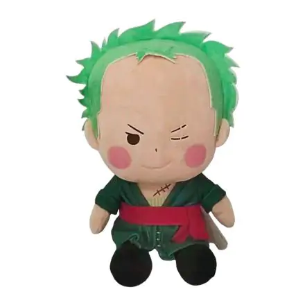 One Piece Roronoa Zoro plüss figura 20 cm termékfotója