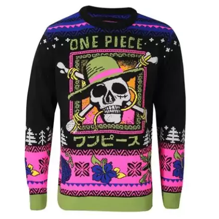 One Piece Skull karácsonyi pulóver termékfotó