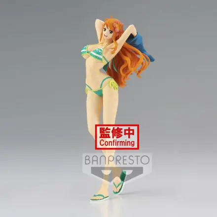 One Piece The Grandline Girl Vacation Nami Ver.A figura 20cm termékfotó