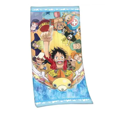 One Piece Velours-Handtuch Strohhutpiraten 75 x 150 cm termékfotója