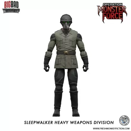 Operation: Monster Force 1/12 Sleepwalker Heavy Weapons Division akciófigura 15 cm termékfotója