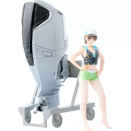 Original Character 1/20 PLAMAX MF-88 minimum factory Minori with Honda BF350 Outboard Engine Műanyag modell készlet termékfotó