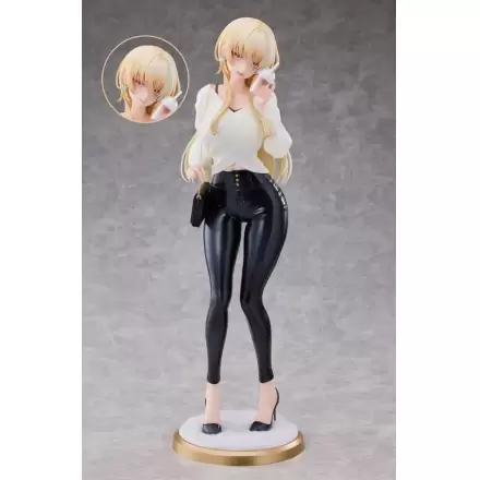 Original Character 1/4 Aoi Koigakubo Illustrated by Fujiko Leather Pants Deluxe Edition szobor figura 42 cm termékfotó