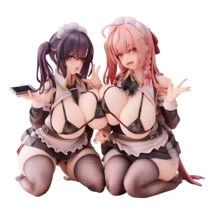 Original Character 1/5 Koho Miya & Otsuhane Fuwari illustration by Ninoude PVC szobor figura 2 db-os csomag 18 cm termékfotó