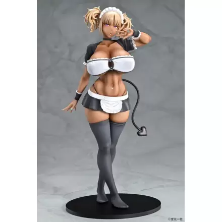Original Character 1/6 Black Gal Maid Succubus Cocoa szobor figura 30 cm termékfotó