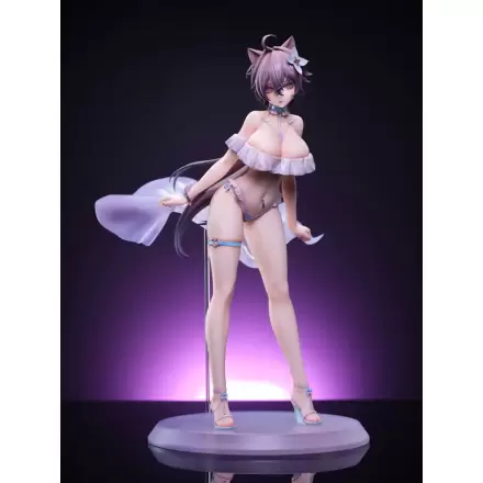 Original Character 1/6 Cat-like Girlfriend Evangeline szobor figura 28 cm termékfotója