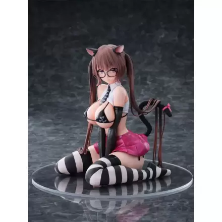 Original Character 1/6 Itazura Cat miumiu Illustrated by Mataro szobor figura 17 cm termékfotó