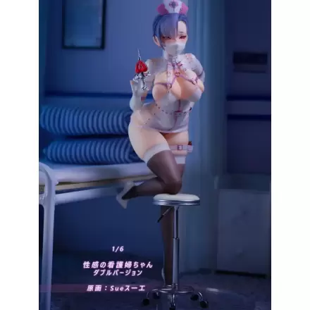 Original Character 1/6 Sexy Nurse Double Version PVC szobor figura 26 cm termékfotó