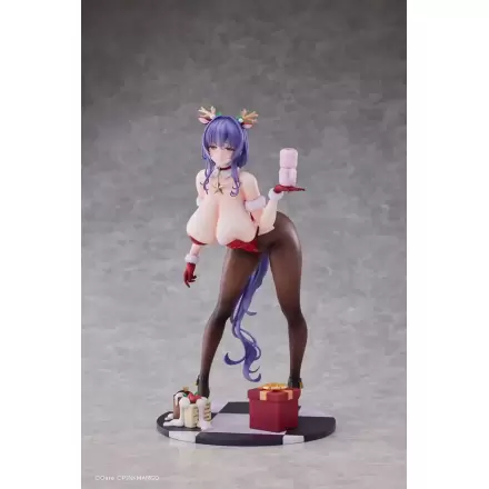 Original Character 1/6 Succubus Homestay Shiori Sakuma Christmas Costume Special Ver. PVC szobor figura 27 cm termékfotó