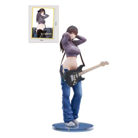 Original Character 1/7 Guitar Girl Illustrated by Hitomio16 Deluxe Ver. PVC  szobor figura 25 cm termékfotó