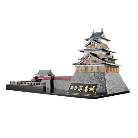 Original Character 1/80 1/200 Suwa Takashima Castle (re-run) Műanyag modell készlet 15 cm termékfotó