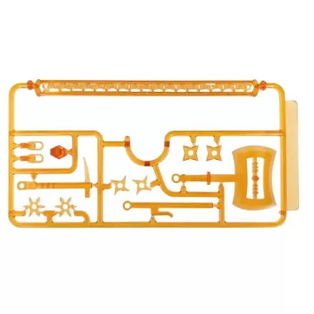 Original Character 1/80 Plastic Model Kit Pop Series04:Shinobi3 Clear Orange modell készlet kiegészítő csomag 2 cm termékfotó