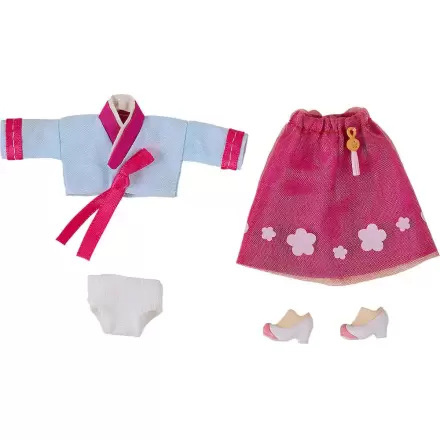 Original Character Accessories for Nendoroid Doll Figures Outfit Set: World Tour Korea - Girl (Pink) termékfotó