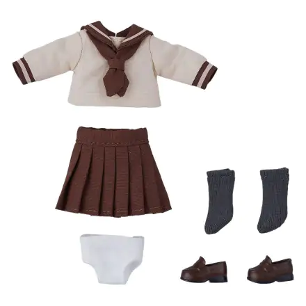 Original Character for Nendoroid Doll Figures Outfit Set:Long-Sleeved Sailor Outfit (Beige) figura kiegészítő csomag termékfotó