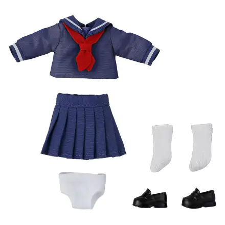 Original Character for Nendoroid Doll Figures Outfit Set: Long-Sleeved Sailor Outfit (Navy) figura kiegészítő csomag termékfotó