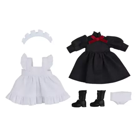 Original Character for Nendoroid Doll Figures Outfit Set: Maid Outfit Long (Black) termékfotója