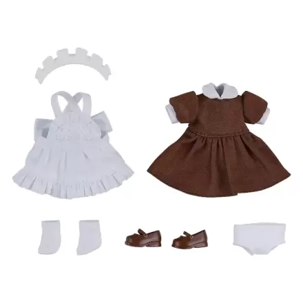 Original Character for Nendoroid Doll Figures Outfit Set: Maid Outfit Mini (Brown) termékfotója