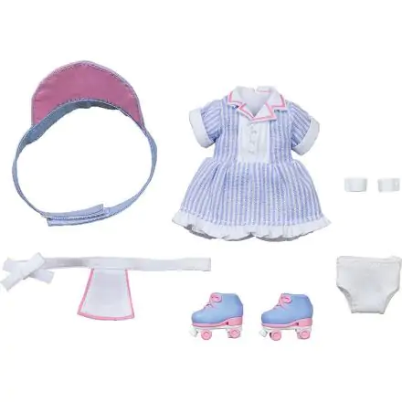 Original Character Parts for Nendoroid Doll Figures Outfit Set: Diner - Girl (Blue) termékfotója