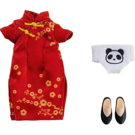 Original Character Parts for Nendoroid Doll Figures Outfit Set: Chinese Dress (Red) termékfotó