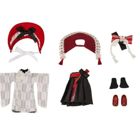 Original Character Parts for Nendoroid Doll Figures Outfit Set Rose: Japanese Dress Ver. termékfotó