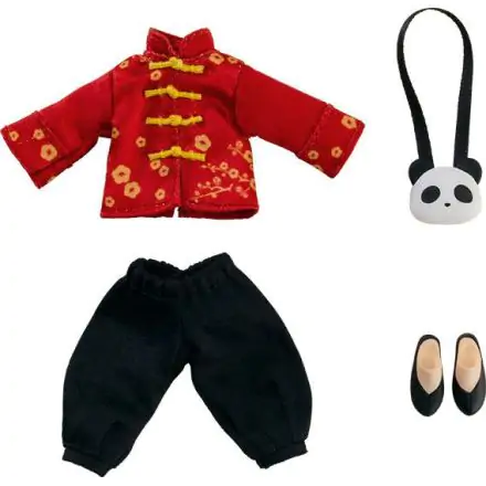 Original Character Parts for Nendoroid Doll Figures Outfit Set: Short Length Chinese Outfit (Red) termékfotó