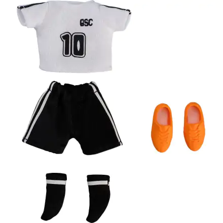 Original Character Parts for Nendoroid Doll Figures Outfit Set: Soccer Uniform (White) figura kiegészítő termékfotó