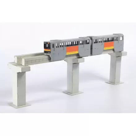 Original Character Series 1000 1/150 Tama Intercity Monorail (2 cars) papír modell készlet 24 cm termékfotó