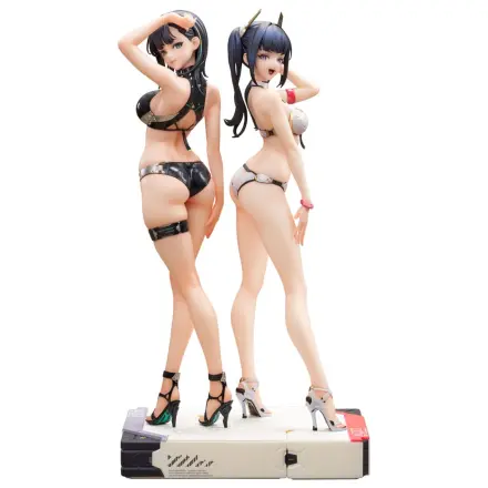 Original Character SSR 1/6 Konno Ao & Hakuyou Maruko PVC szobor figurák 30 cm   termékfotó