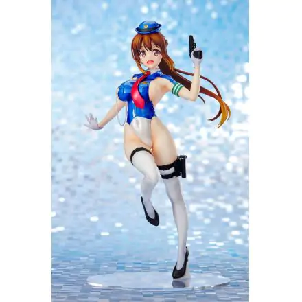 Original Character Thigt Works Series Job1: Cop Asahi Sakurada Antenna Shop LTD PVC szobor figura 25 cm termékfotó