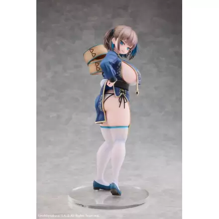 Original Illustration 1/7 Manjuu Musume Tsubögreu Illustrated by Ranfu DX Ver. PVC szobor figura 25 cm termékfotó