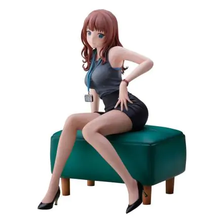 Original Illustration Doshima Illustration Senior Office Lady With Many Moles PVC szobor figura 23 cm termékfotó