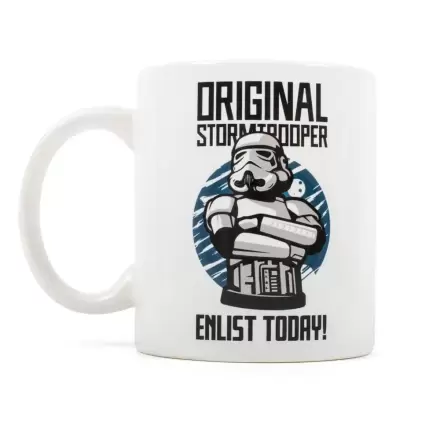Original Stormtrooper Enlist Today White bögre termékfotója