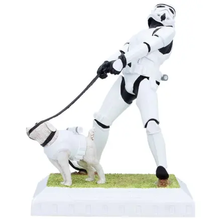 Original Stormtrooper Man's Best Friend szobor figura 16 cm  termékfotó