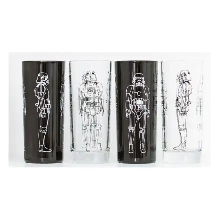 Original Stormtrooper pohár csomag (4 darab) termékfotója