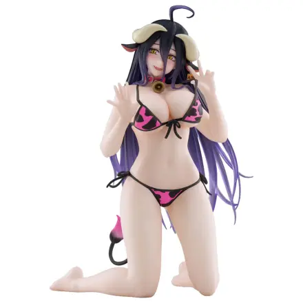 Overlord Desktop Cute figura Albedo Cow-Print Swimsuit Ver. Renewal PVC szobor figura 13 cm  termékfotó