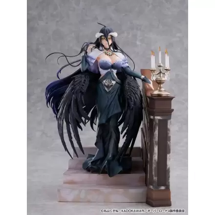 Overlord SHIBUYA SCRAMBLE FIGURE 1/7 Albedo Jet Black Dress Ver. PVC szobor figura 28 cm termékfotója