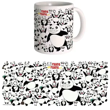 Panda! Go, Panda! All Over bögre termékfotó