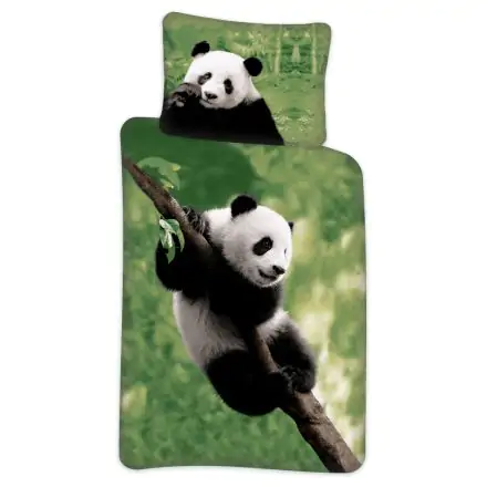 Panda gyerek ágyneműhuzat 100×140 cm, 40×45 cm termékfotó